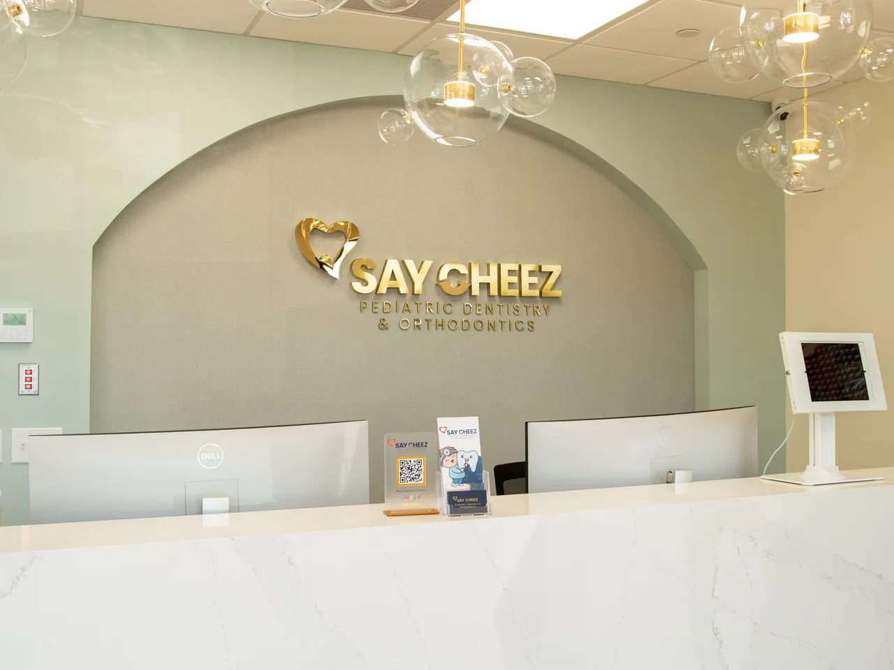 The Say Cheez front desk
