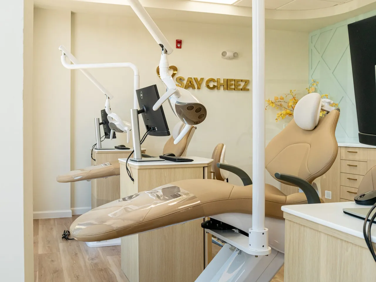 A pediatric dental operatory